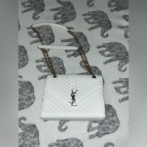 White purse